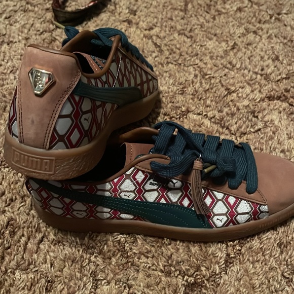 Men’s NWOT Rare Puma x Dapper Dan Suede shoes size US 11.5 - Picture 7 of 8